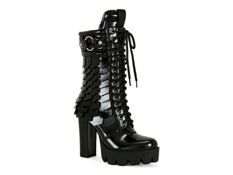 アザレア ワン レディース シューズ ブーツ・レインブーツ プラットフォーム ブーツ Azalea Wang Gernot Platform Bootie Black ブラック
