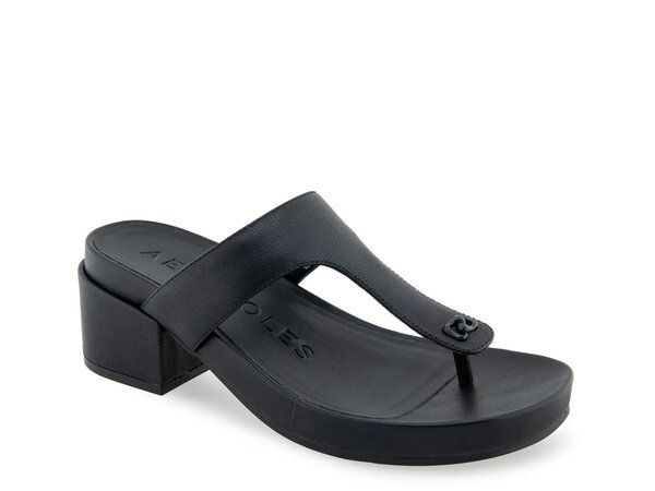 エアロソールズ レディース シューズ サンダル Aerosoles Clio Sandal Black ブラック