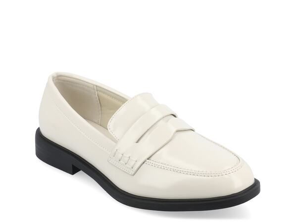 ジュルネ コレクション レディース シューズ スリッポン・ローファー Journee Collection Raichel Loafer Bone
