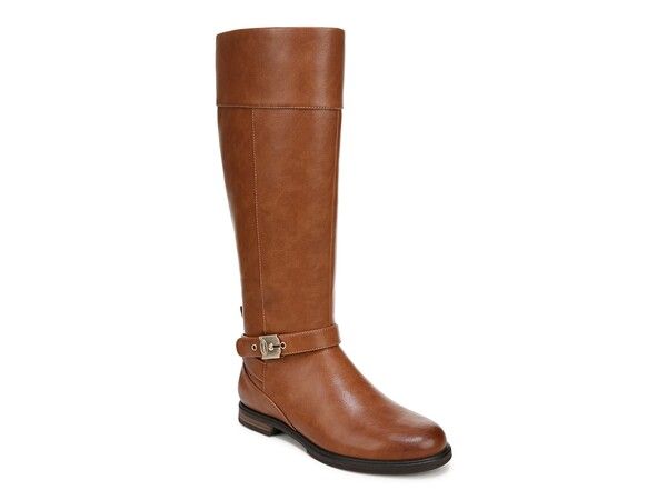 ドクター・ショール レディース シューズ ブーツ・レインブーツ Dr Scholls Hello Rider Wide Calf Riding Boot Cognac