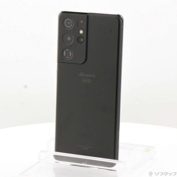 ソフマップ 〔中古品〕 Galaxy S21 Ultra 5G 256GB ファントムブラック SC-52B docomoロック解除SIMフリー【258】