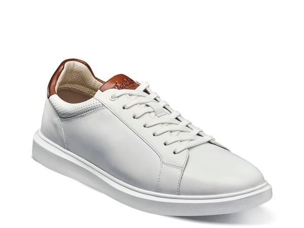 フローシャイム メンズ シューズ スニーカー レース Florsheim Social Lace To Toe Sneaker White ホワイト