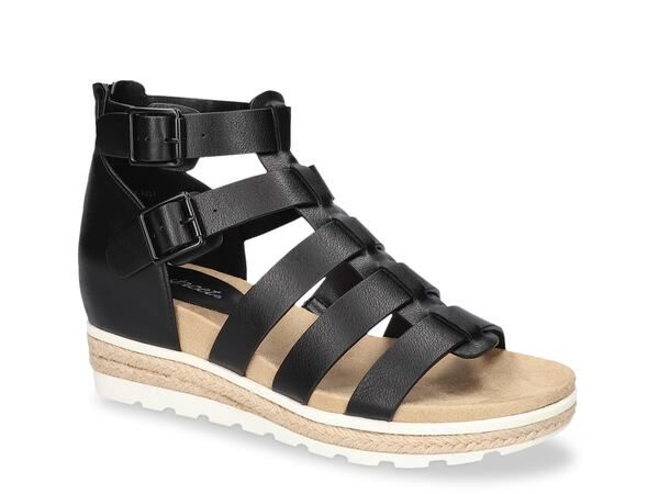 イージーストリート レディース シューズ サンダル Easy Street Simone Gladiator Sandal Black ブラック 17,100円
