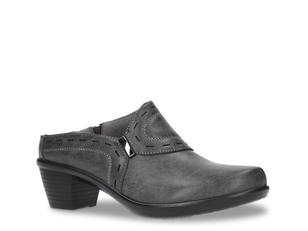 イージーストリート レディース シューズ スリッポン・ローファー Easy Street Cynthia Comfort Mule Grey グレー