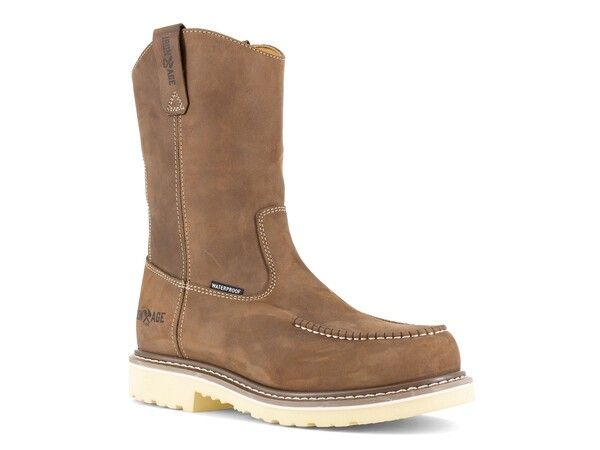 アイロンエイジ メンズ シューズ ブーツ・レインブーツ Iron Age Solidifier Waterproof Composite Toe Work Boot Dark Brown ブラウン