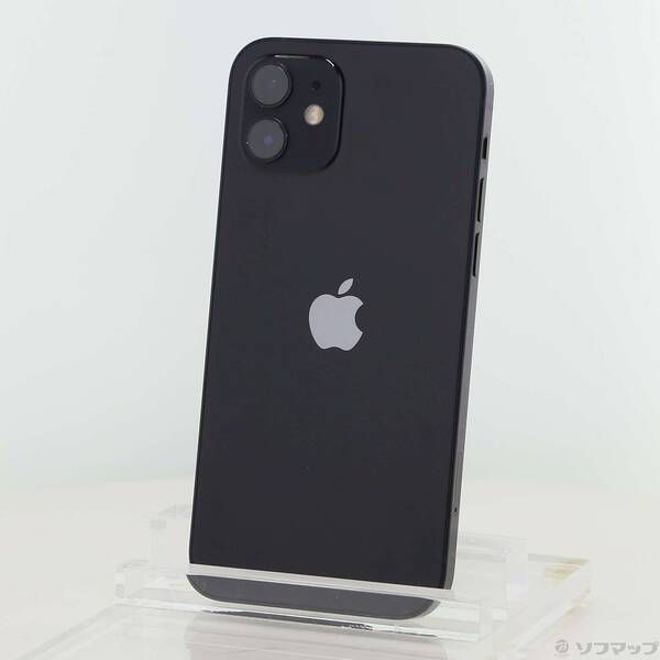 ソフマップ 〔中古品〕 iPhone12 64GB ブラック MGHN3J／A SIMフリー【371】