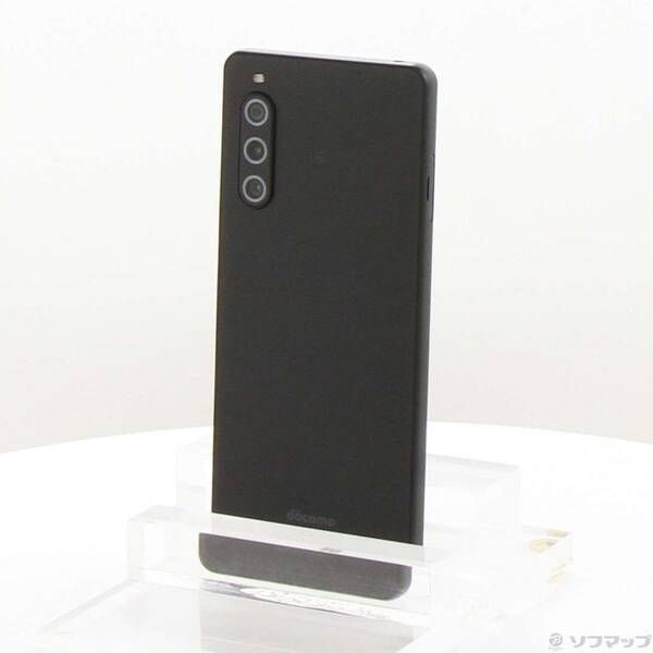 ソフマップ 〔中古品〕 Xperia 10 V 128GB ブラック SO-52D docomo SIMフリー【258】