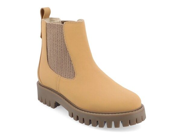 ジュルネ コレクション レディース シューズ ブーツ・レインブーツ チェルシー ブーツ Journee Collection Alara Chelsea Bootie Tan タン