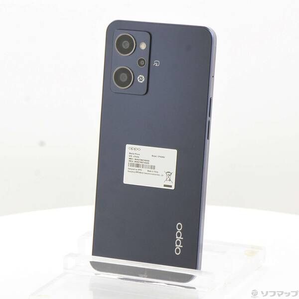 ソフマップ 〔中古品〕 OPPO Reno7 A 128GB スターリーブラック CPH2353 SIMフリー【258】