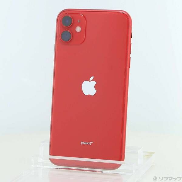 ソフマップ 〔中古品〕 iPhone11 128GB プロダクトレッド MWM32J／A SIMフリー【348】 29,112円