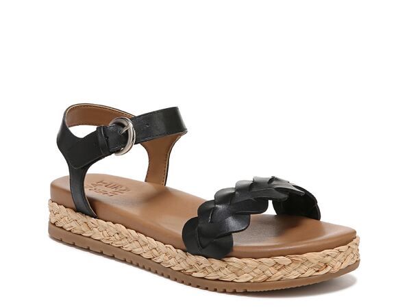 ナチュライザー レディース シューズ サンダル Naturalizer Neila Sandal Black Leather ブラック