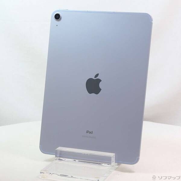 ソフマップ 〔中古品〕 iPad Air 第4世代 256GB スカイブルー MYH62J/A auロック解除SIMフリー【352】
