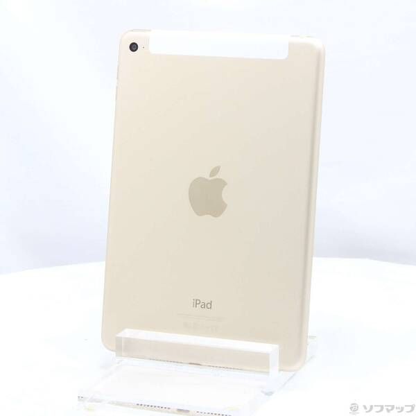 ソフマップ 〔中古品〕 iPad mini 4 32GB ゴールド MNWG2J／A docomoロック解除SIMフリー【348】