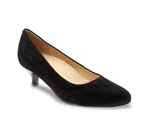 トロッターズ レディース シューズ パンプス Trotters Kiera Pump Black Suede ブラック