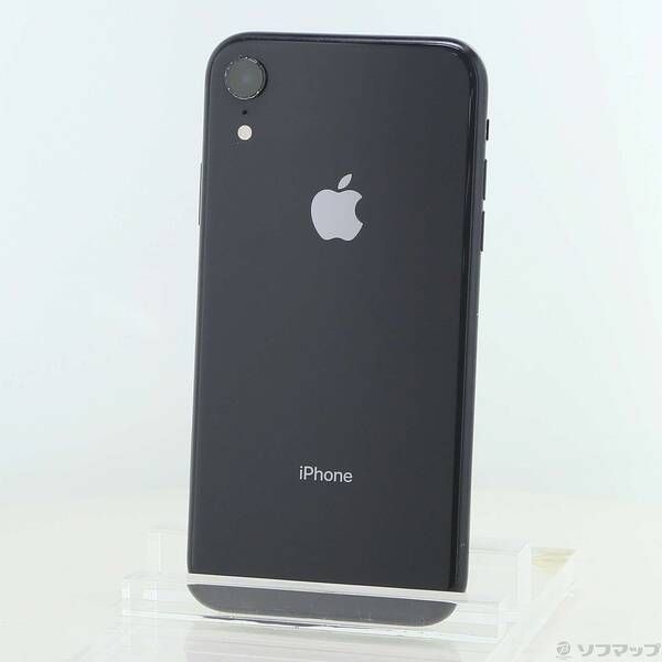 ソフマップ 〔中古品〕 iPhoneXR 128GB ブラック MT0G2J／A SoftBank【258】