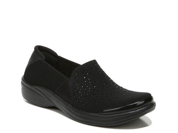 ビジーズ レディース シューズ スリッポン・ローファー BZees Poppyseed SlipOn Black ブラック