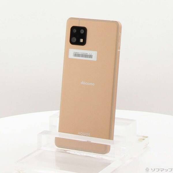 ソフマップ 〔中古品〕 AQUOS sense6 64GB ライトカッパー SH-54B docomo SIMフリー【352】