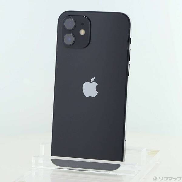 ソフマップ 〔中古品〕 iPhone12 128GB ブラック MGHU3J／A SIMフリー【269】
