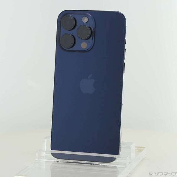 ソフマップ 〔中古品〕 iPhone15 Pro Max 256GB ブルーチタニウム MU6T3J／A SIMフリー【352】
