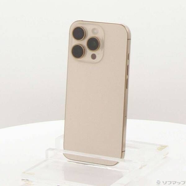 ソフマップ 〔中古品〕 iPhone16 Pro 128GB デザートチタニウム FYMX3J/A SIMフリー【258】