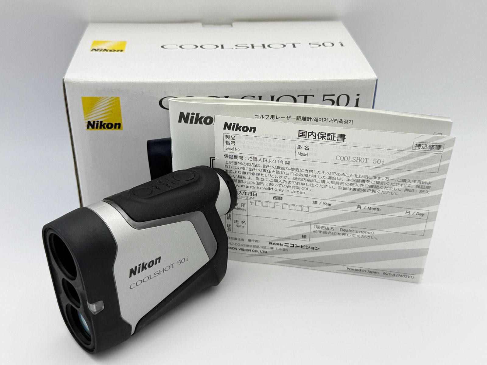 Nikon COOLSHOT 50i ニコン クールショット ゴルフ用レーザー距離計