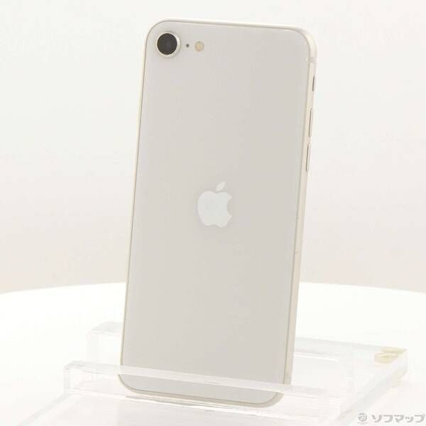 ソフマップ 〔中古品〕 iPhone SE 第3世代 64GB スターライト MMYD3J／A SIMフリー【269】