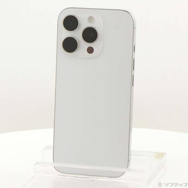 ソフマップ 〔中古品〕 iPhone16 Pro 128GB ホワイトチタニウム MYMW3J／A SIMフリー【258】