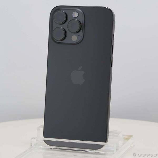 ソフマップ 〔中古品〕 iPhone16 Pro Max 256GB ブラックチタニウム FYWG3J/A SIMフリー【262】