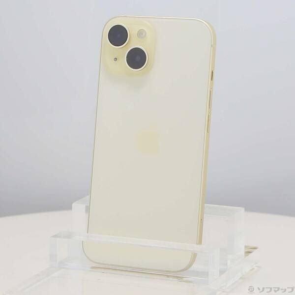 ソフマップ 〔中古品〕 iPhone15 128GB イエロー MTMK3J／A SIMフリー【251】