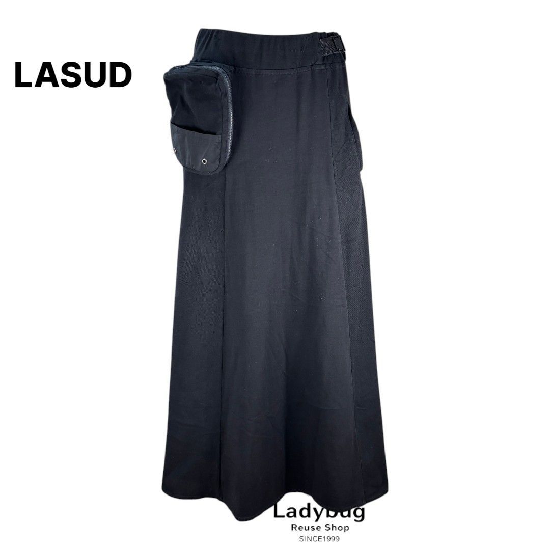 ヤマダヤ SCOT CLUB スコットクラブ LASUD ポーチ付き切り替え配色