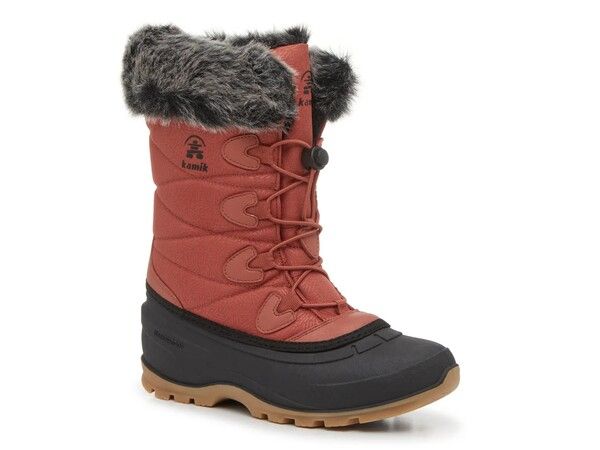 カミック レディース シューズ ブーツ・レインブーツ Kamik Momentum 3 Waterproof Snow Boot Red レッド