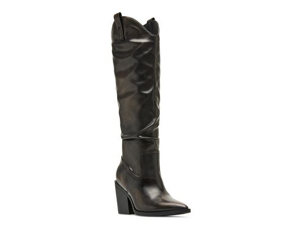 マッデンガール レディース シューズ ブーツ・レインブーツ Madden Girl Alabama Western Boot Dark Brown ブラウン