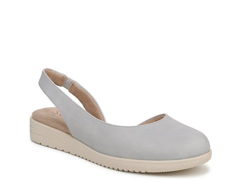 ソウルニュトライザー レディース シューズ スリッポン・ローファー SOUL Naturalizer Idea Wedge SlipOn Grey グレー