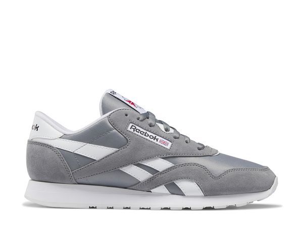 リーボック メンズ シューズ スニーカー ナイロン Reebok Classic Nylon Heritage Running Shoe Mens Grey グレー