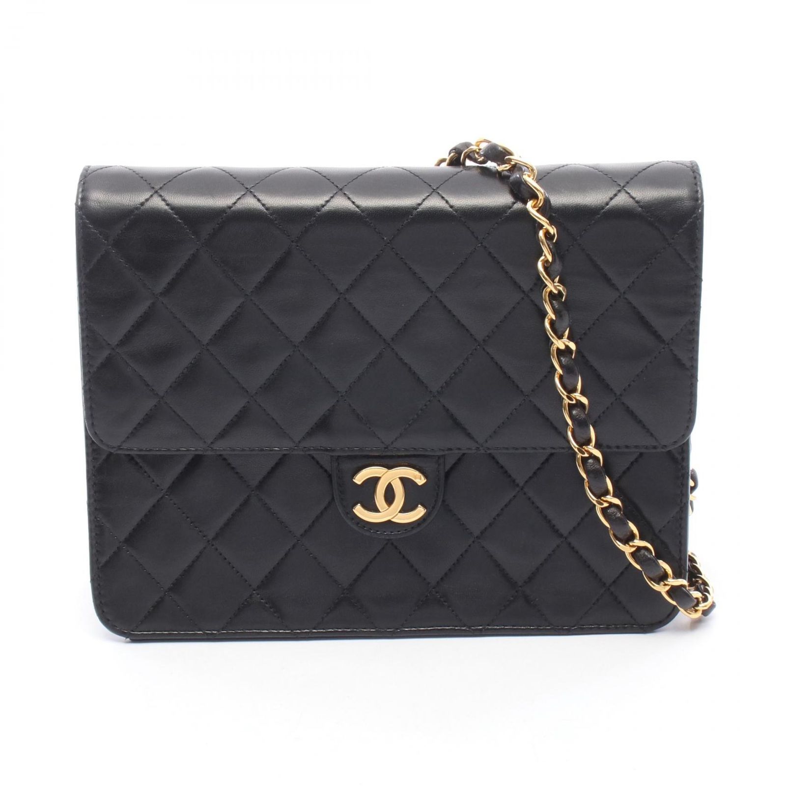 CHANEL シャネル マトラッセ シングルフラップ ショルダーバッグ