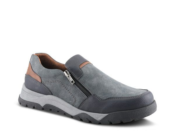スプリングステップ メンズ シューズ スリッポン・ローファー スニーカー Spring Step Elijah Slipon Sneaker Grey グレー