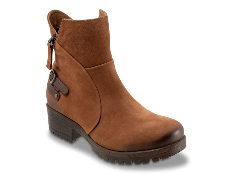 ブエノ レディース シューズ ブーツ・レインブーツ Bueno Fallon Bootie Cognac Nubuck Leather