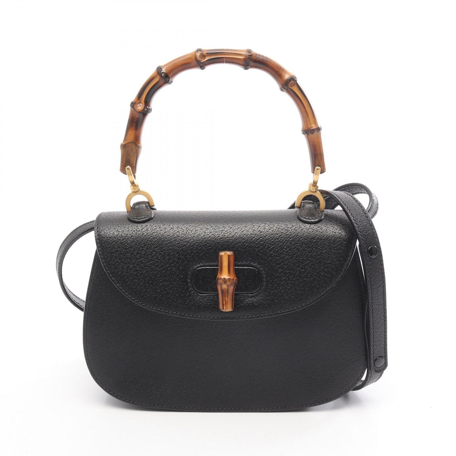 GUCCI グッチ オールドグッチ バンブー 2WAY ハンドバッグ