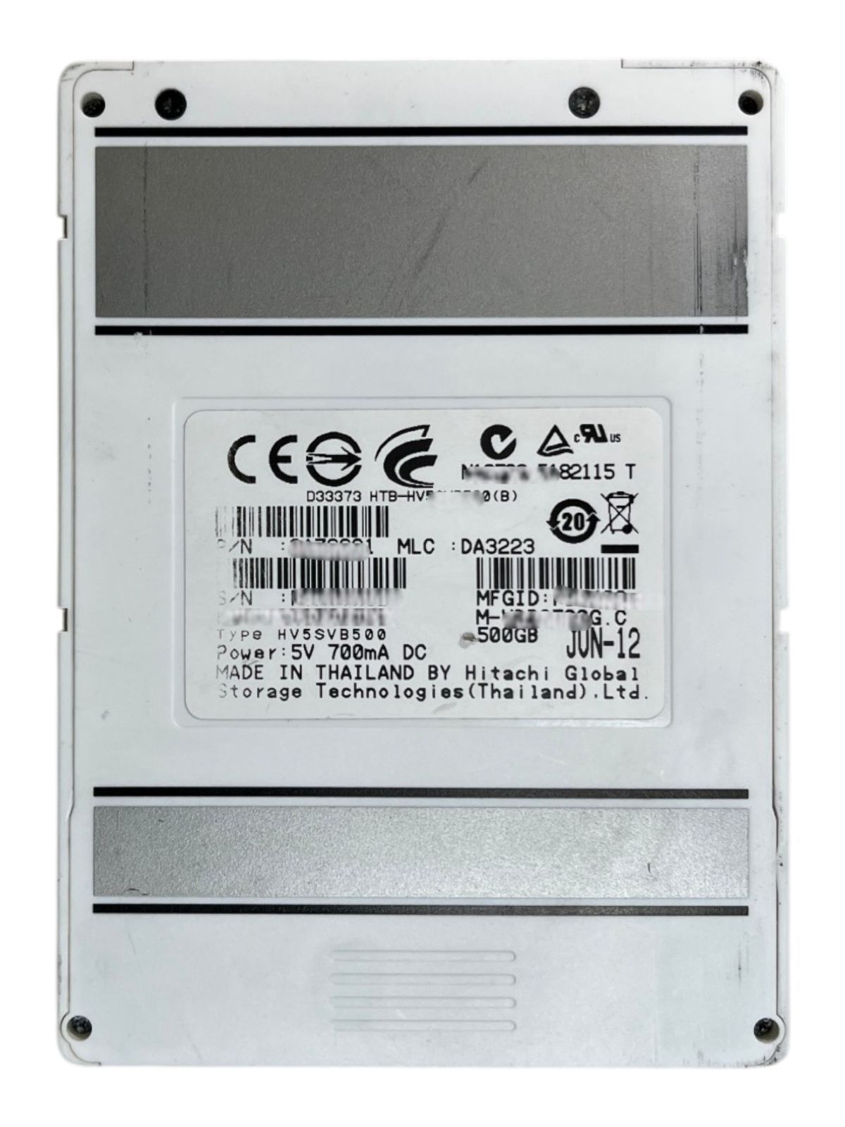 ☆動作確認済 maxell iVDR-S 500GB M-VDRS500G.C｜健康状態正常｜初期