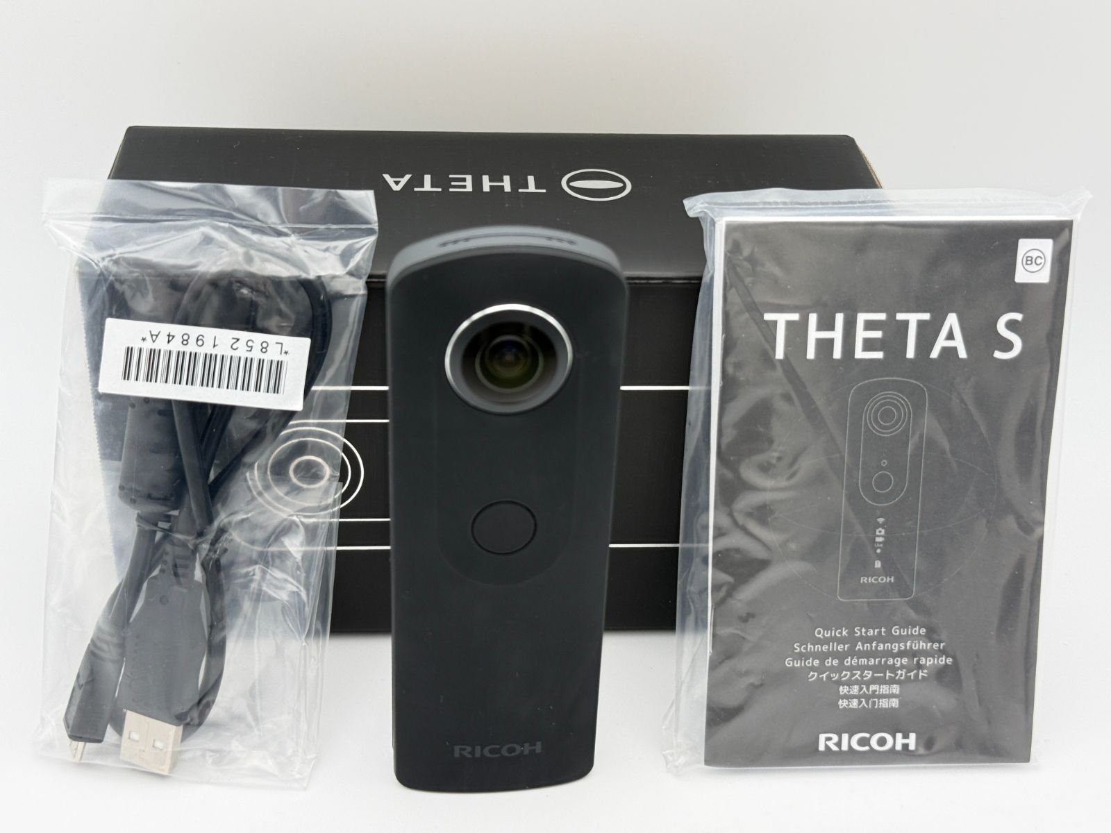動作確認済】RICOH THETA S リコー シータ 360度全天球カメラ - メルカリ