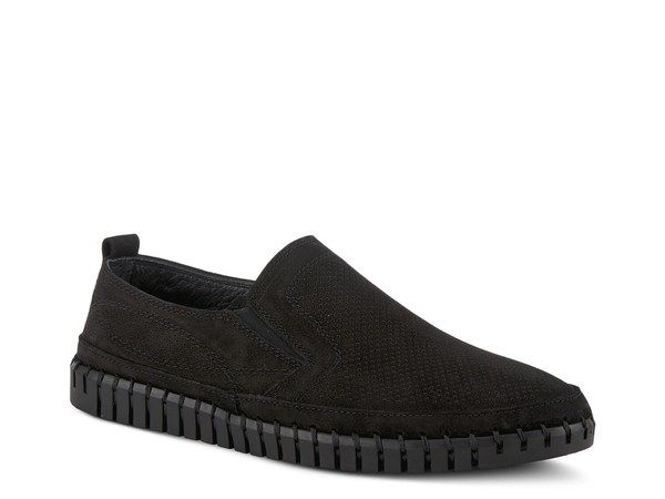 スプリングステップ メンズ シューズ スリッポン・ローファー Spring Step Mateo Loafer Black ブラック