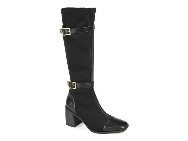 ジュルネ コレクション レディース シューズ ブーツ・レインブーツ Journee Collection Gaibree Extra Wide Calf Riding Boot Black ブラック