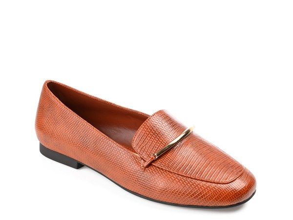 ジュルネ コレクション レディース シューズ スリッポン・ローファー Journee Collection Wrenn Loafer Cognac