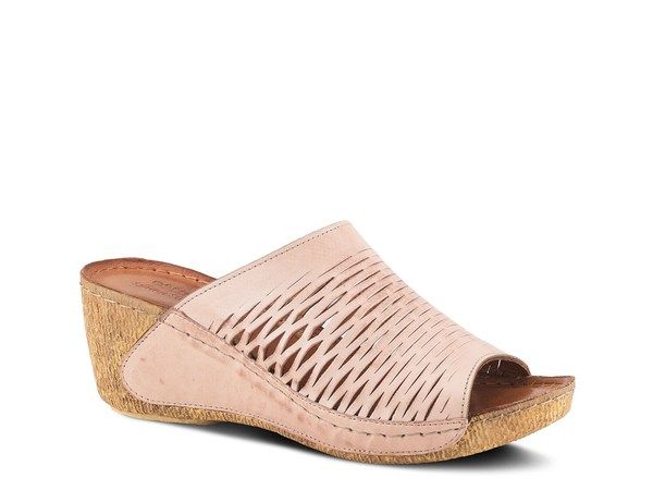 スプリングステップ レディース シューズ サンダル Spring Step Cunacena Wedge Sandal Light Pink ピンク