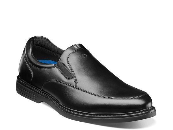 ノンブッシュ メンズ シューズ オックスフォード Nunn Bush Wade Oxford SlipOn Black ブラック