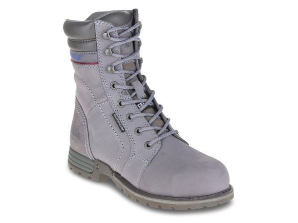 キャタピラー レディース シューズ ブーツ・レインブーツ Caterpillar Echo Work Boot Grey グレー