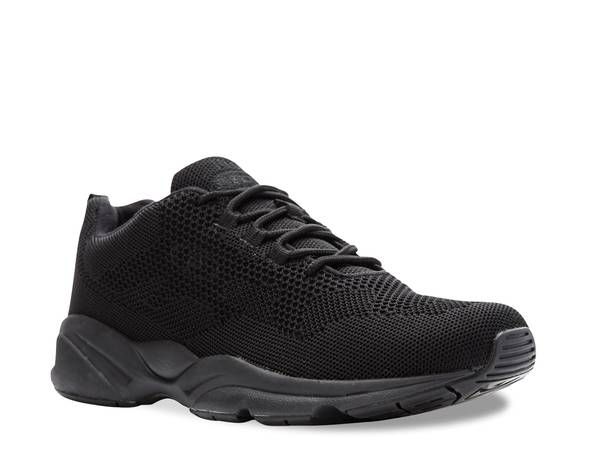 プロペット メンズ シューズ スニーカー Propet Stability Fly Sneaker Black ブラック