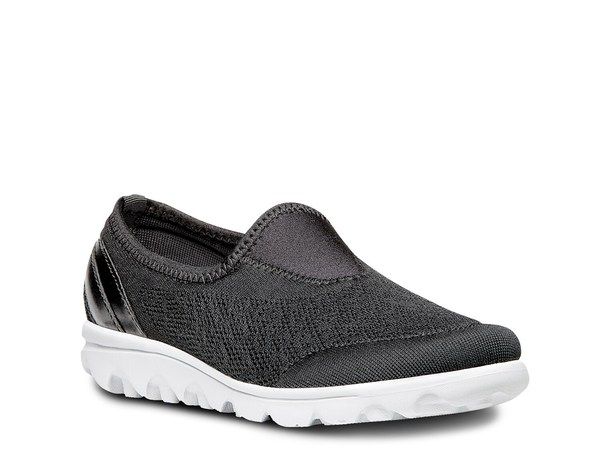 プロペット レディース シューズ スニーカー Propet Travel SlipOn Sneaker Black ブラック