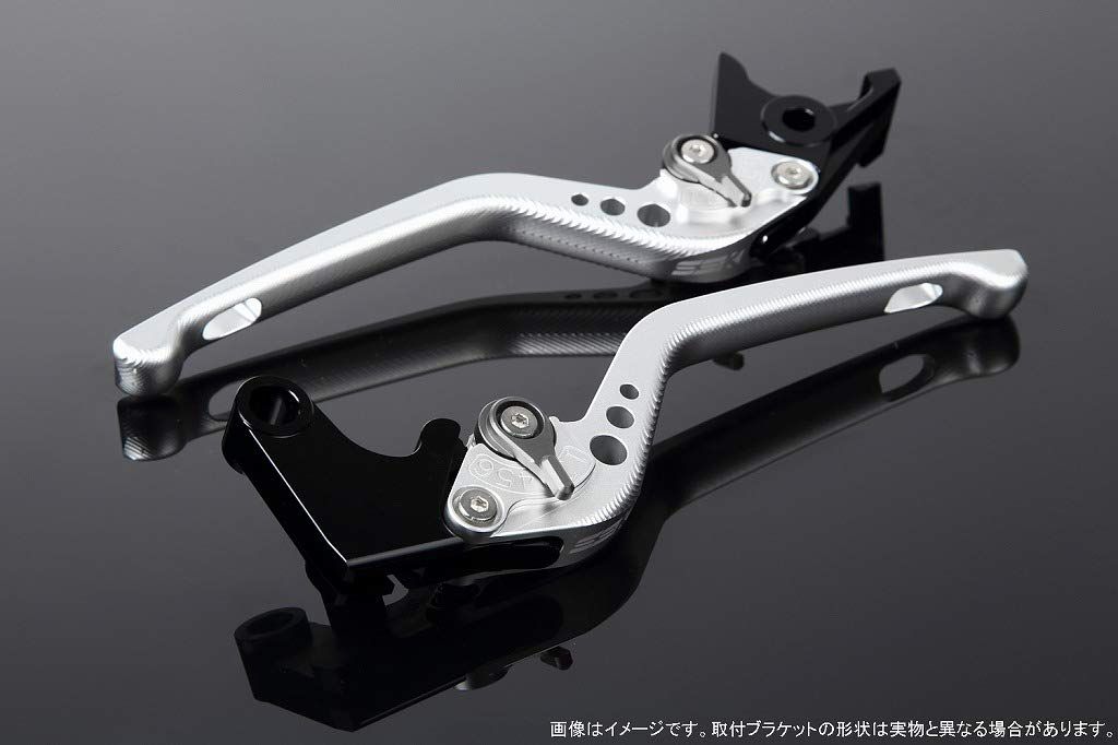 新品 SSK スピードラ アジャストレバーセット 3Dロング レバー本体カラー:マットシルバー アジャスターカラー:マットチタン HONDA ADV150 KF38