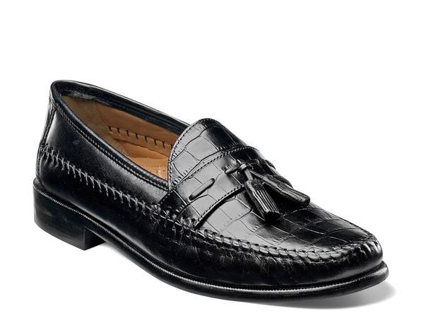 フローシャイム メンズ シューズ スリッポン・ローファー Florsheim Pisa Loafer Black ブラック